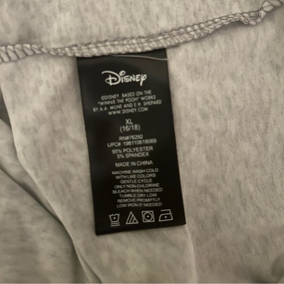 Disney Gray Winnie the Pooh Short Sleeve Tee - Picture 4 of 5